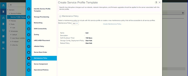 Create Service Profile