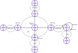 OSPF consists of five different area types