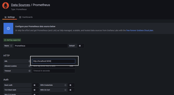 Prometheus and Grafana